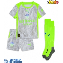 Manchester City Rico Lewis #82 Replica Third Minikit 2025-26 Short Sleeve (+ pants)